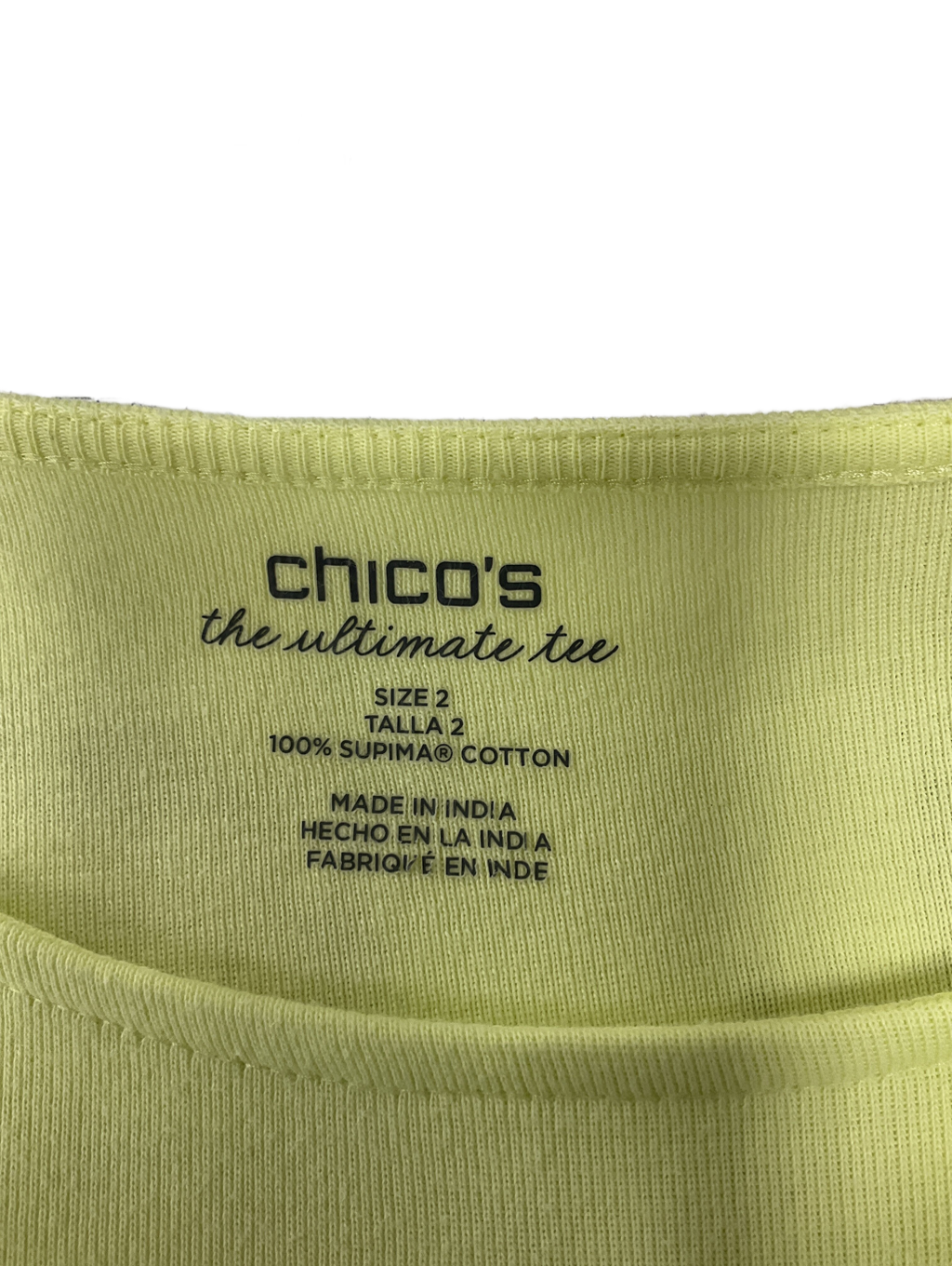 Top Long Sleeve By Chicos Size: L
