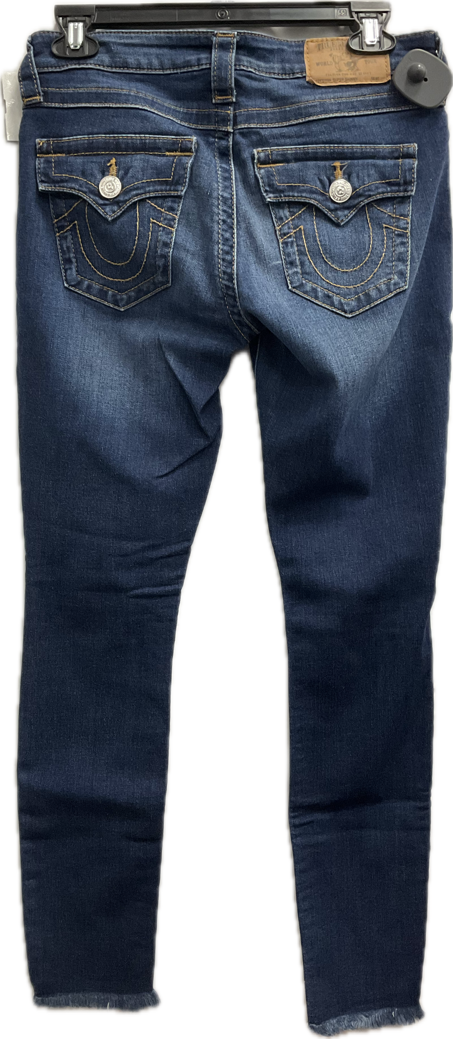 Jeans Straight By True Religion In Blue Denim, Size:4