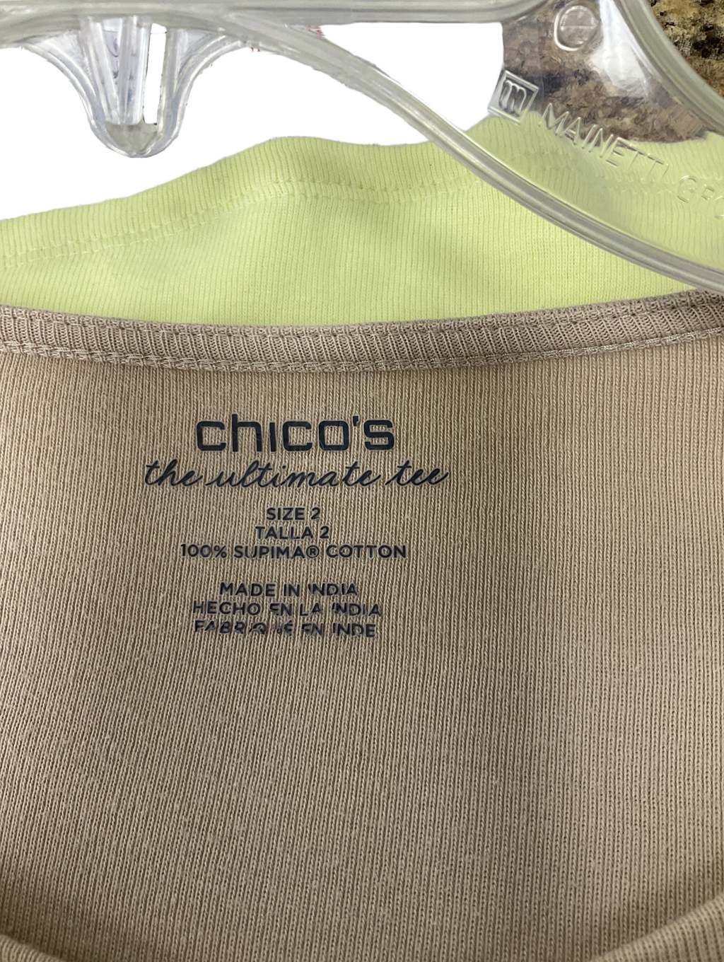 Top Long Sleeve By Chicos Size: L