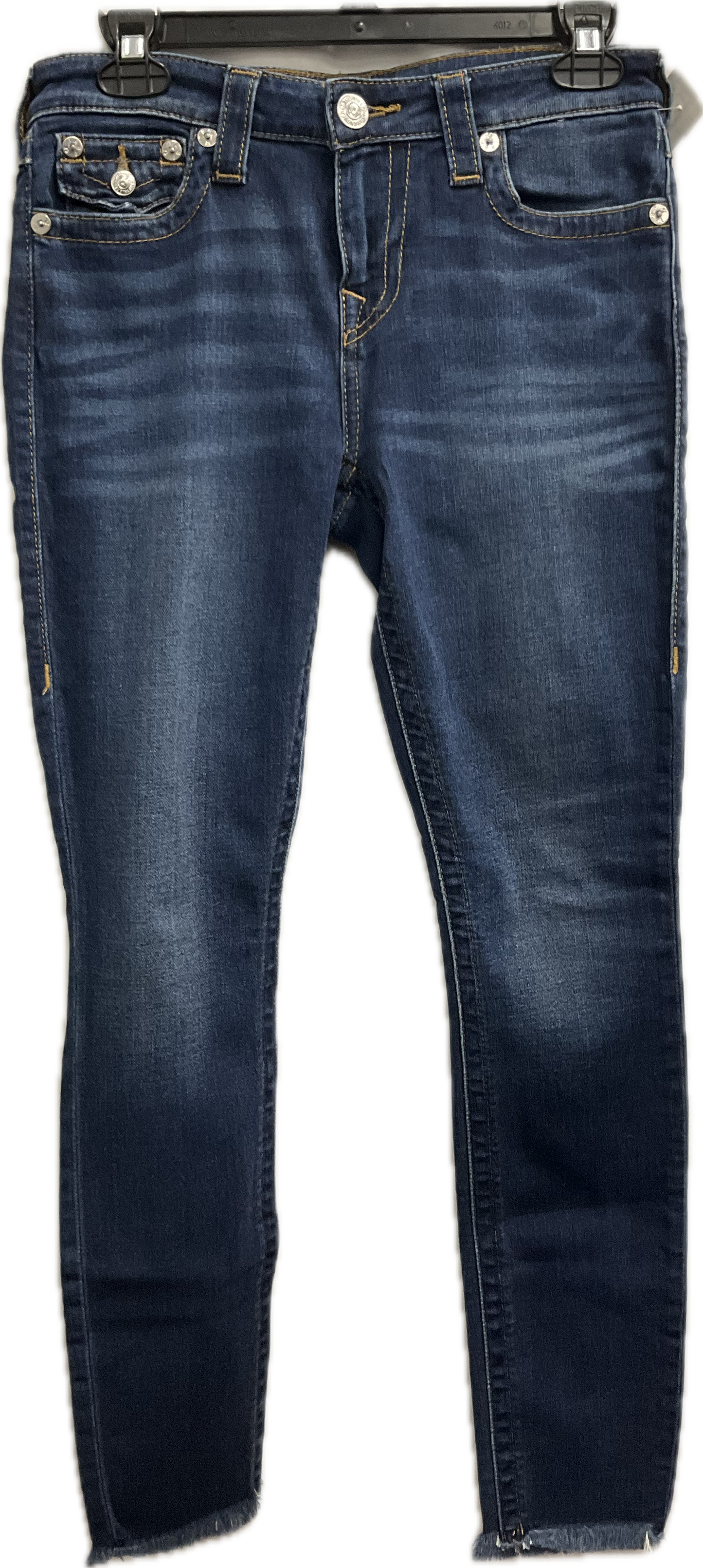 Jeans Straight By True Religion In Blue Denim, Size:4