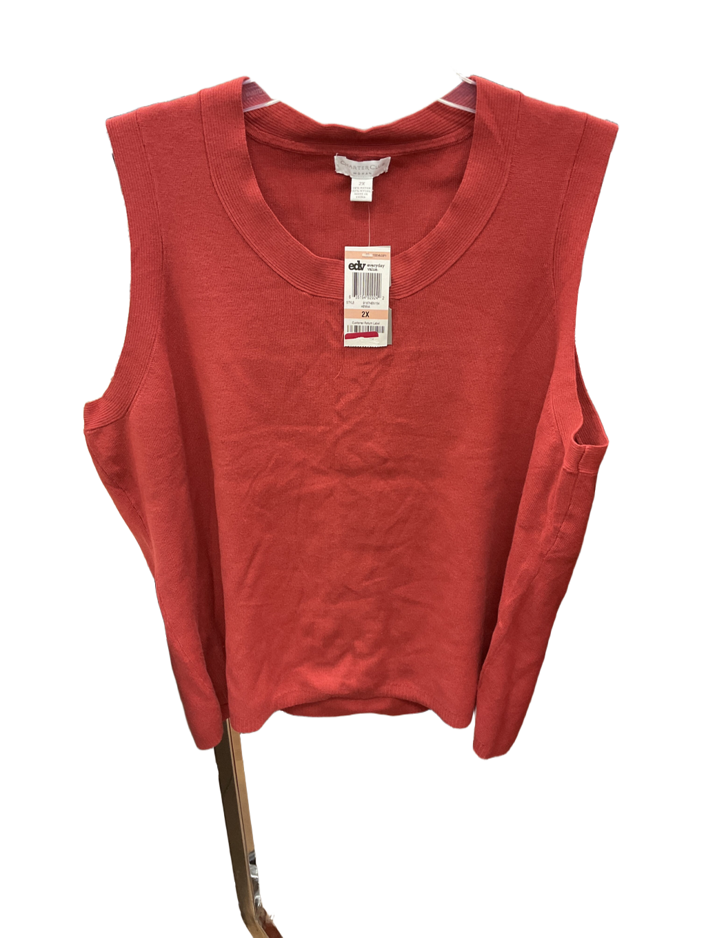 Top Sleeveless By Charter Club Size: 2x