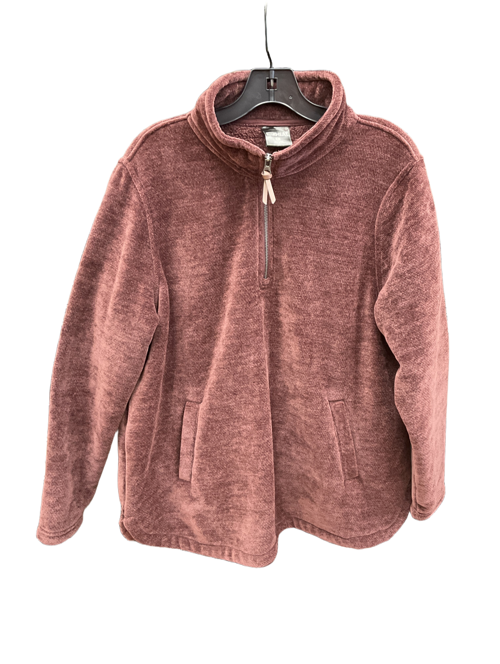 Athletic Top Long Sleeve Collar By 32 Degrees Size: Xl