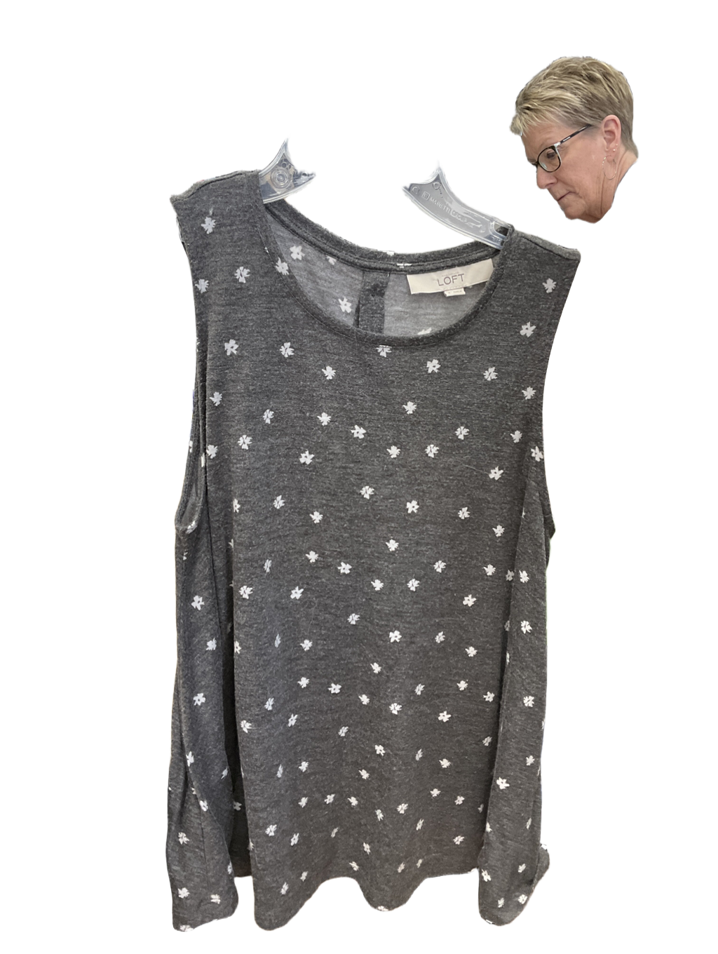 Top Sleeveless By Loft Size: S