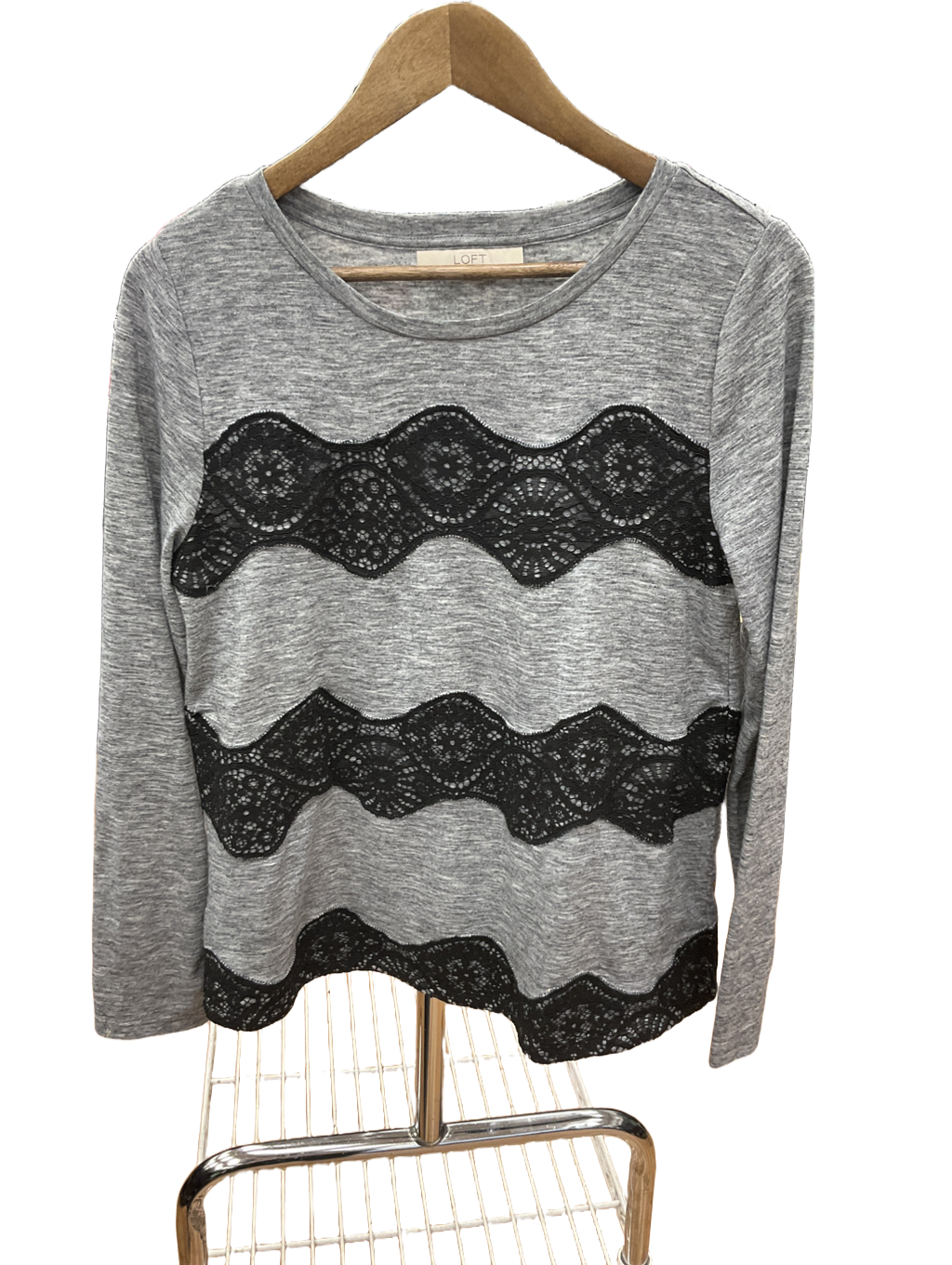 Top Long Sleeve By Loft Size: S