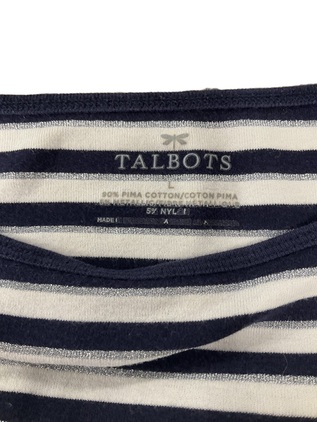 Top Long Sleeve By Talbots Size: L