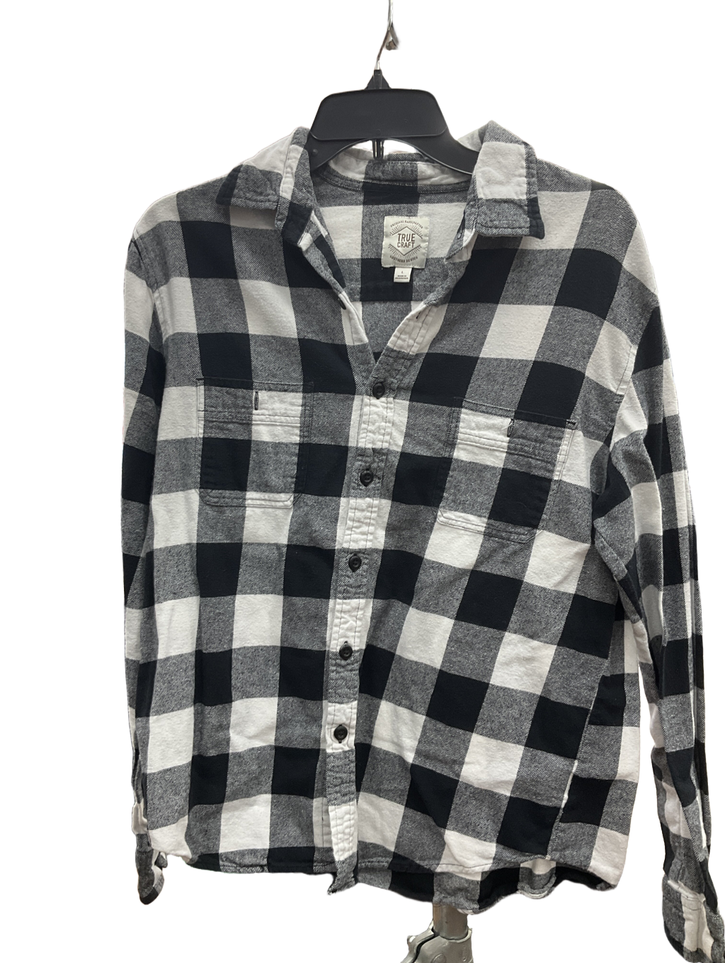 Blouse Long Sleeve By True Craft Size: L