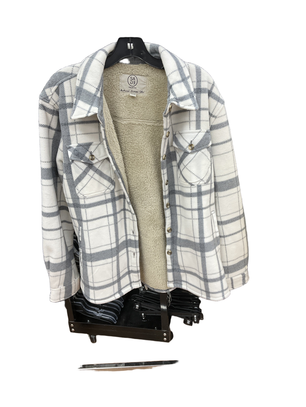 Jacket Shirt By Sage Size: L