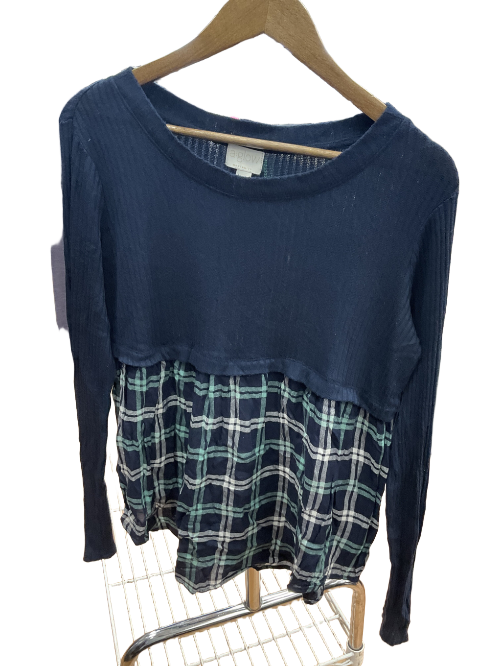 Mat Top Long Sleeve By A Glow Size: S