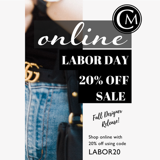 Sept 5th I Online Labor Day Sale!