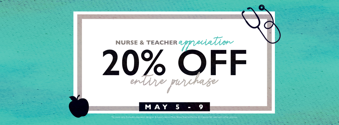 5.5 - 5.9 | Nurse & Teacher Appreciation Week