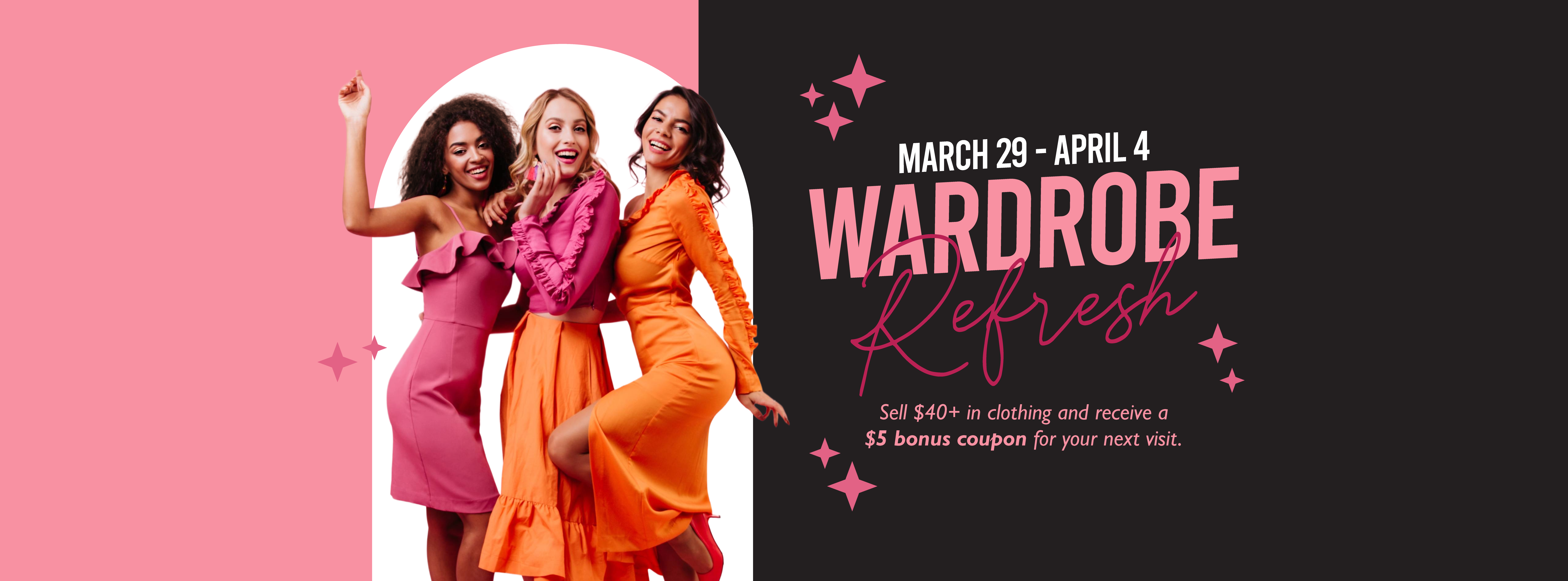 3.29 - 4.4 | Wardrobe Refresh – Clothes Mentor Perrysburg OH #125