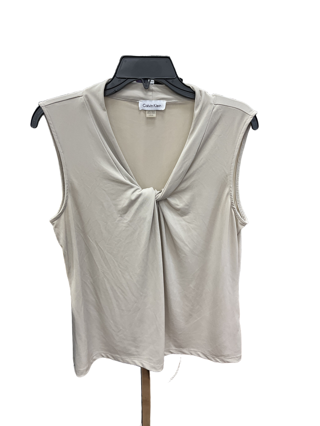 Top Sleeveless By Calvin Klein  Size: L