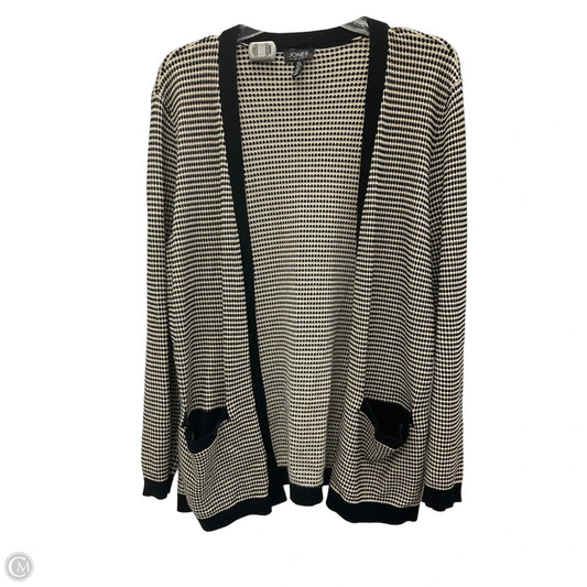 Sweater By Jones And Co In Leopard Print, Size: L