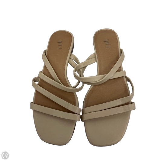 Sandals Flats By J. Jill In Beige, Size: 6