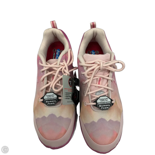 Shoes Athletic By Skechers In Pink, Size: 9.5