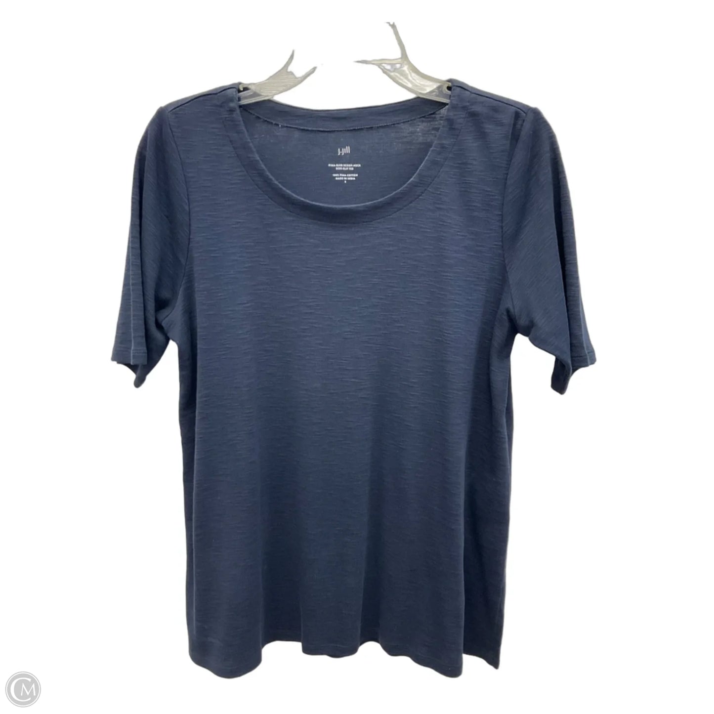 Top Short Sleeve Basic By J. Jill In Navy, Size: S