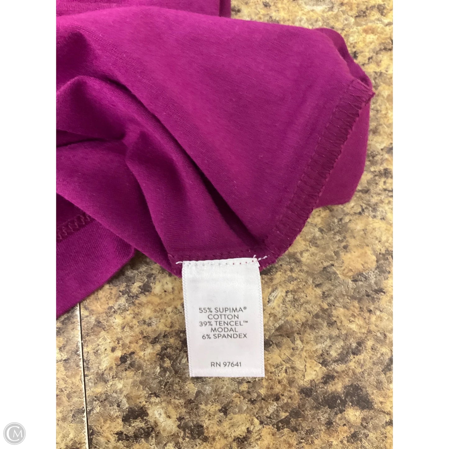 Top Short Sleeve Basic By J. Jill In Purple, Size: M