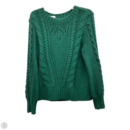 Sweater By Talbots In Green, Size: M