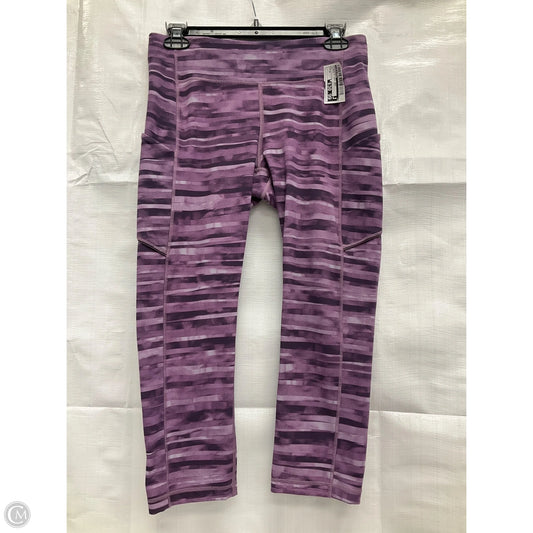 Athletic Leggings By Lululemon In Purple, Size: 8