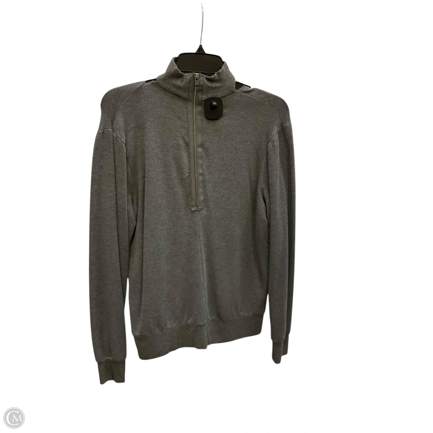 Top Long Sleeve By Bailey 44 In Grey, Size: S