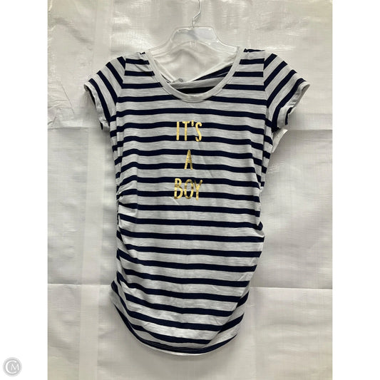 Maternity Top Short Sleeve By Motherhood, Size: Xs