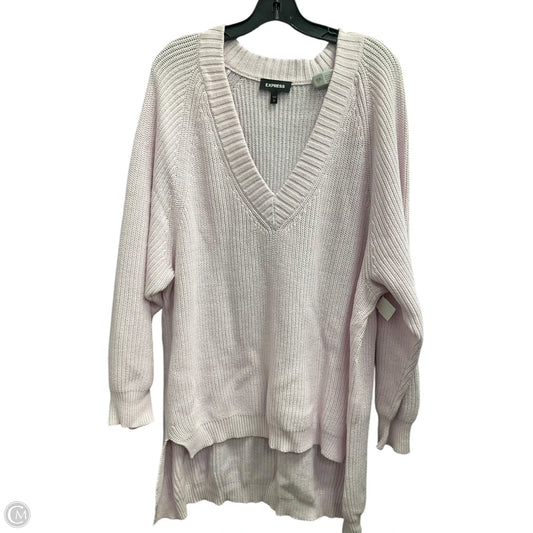 Sweater By Express In Pink, Size: L