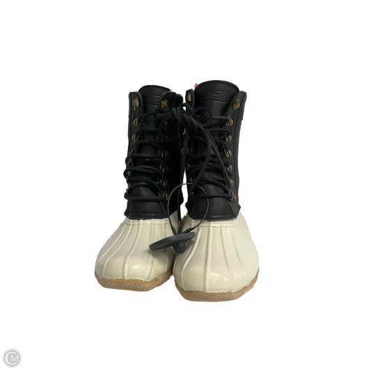 Boots Snow By Sperry In Black & White, Size: 6