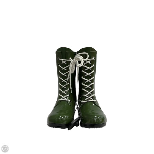 Boots Rain By Cmc In Green, Size: 6