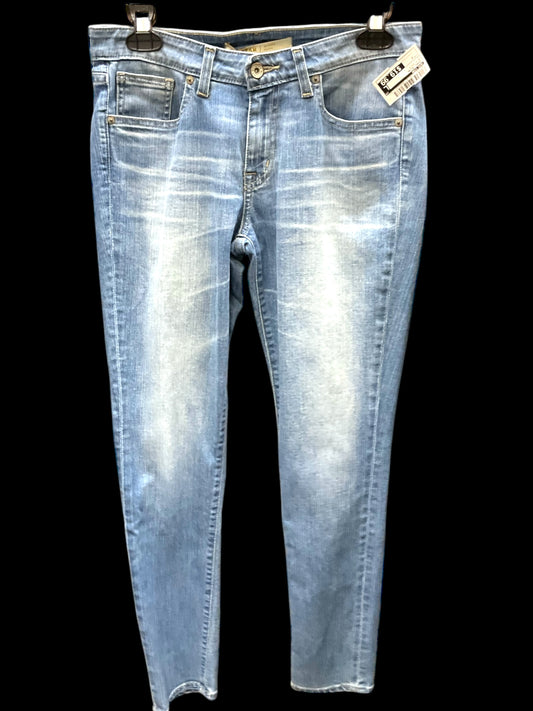 Jeans Skinny By Big Star In Blue Denim, Size: 2