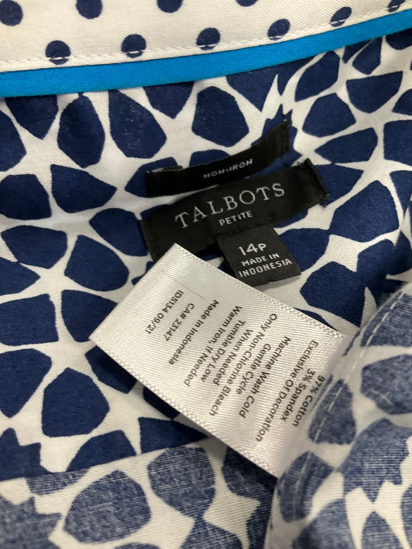 Top Sleeveless By Talbots  Size: 14petite