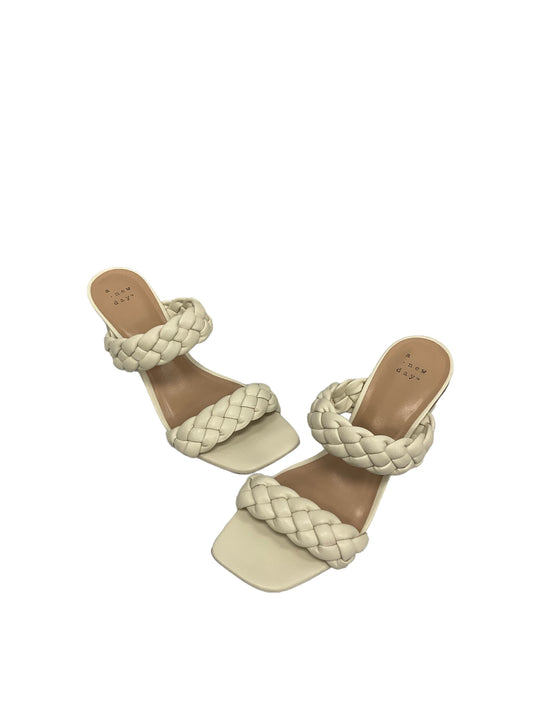 Sandals Heels Block By A New Day  Size: 7.5