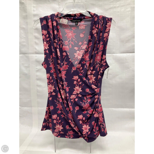 Top Sleeveless By 41 Hawthorn In Purple, Size: M