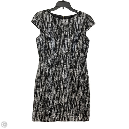 Dress Work By Tahari By Arthur Levine In Black & White, Size: 6