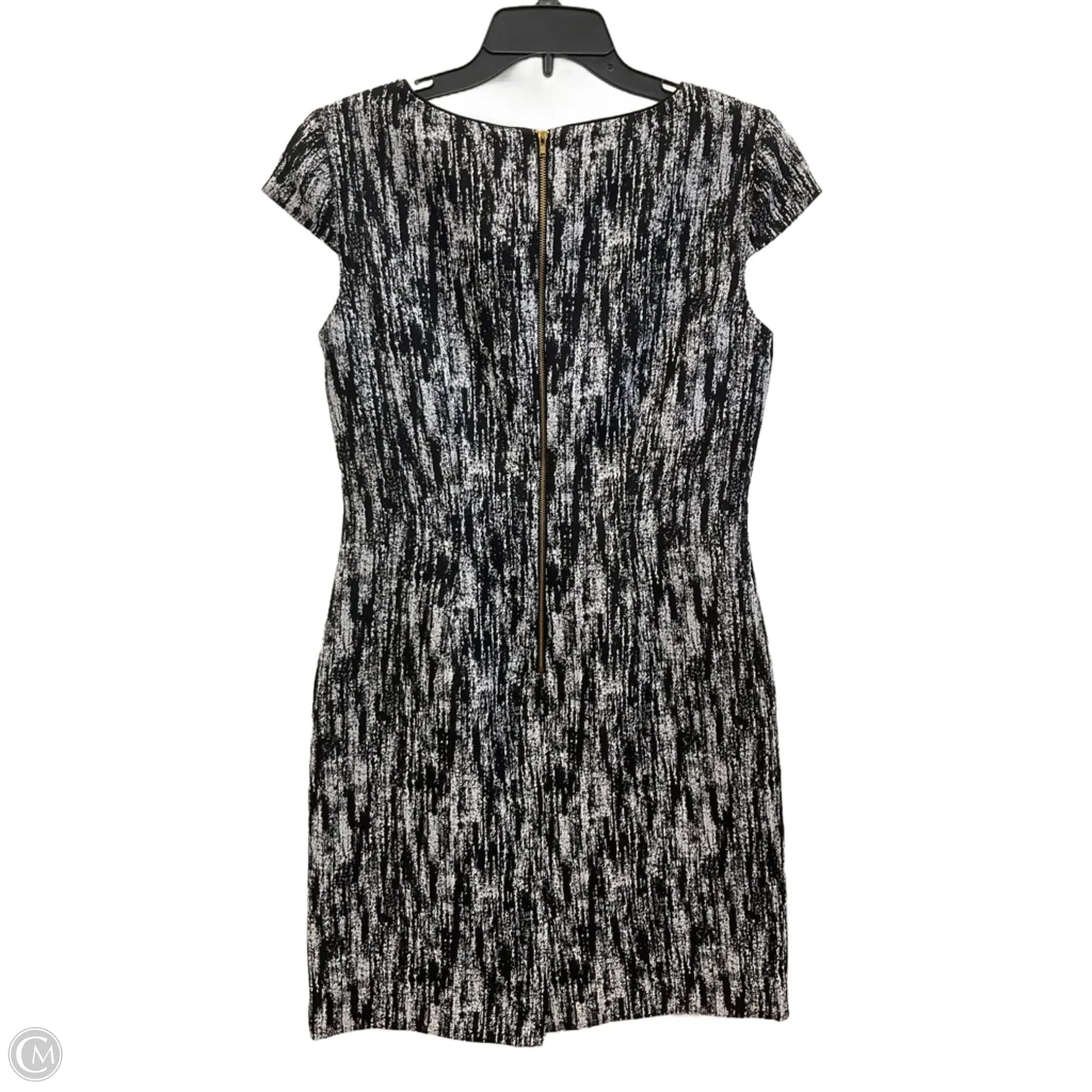 Dress Work By Tahari By Arthur Levine In Black & White, Size: 6