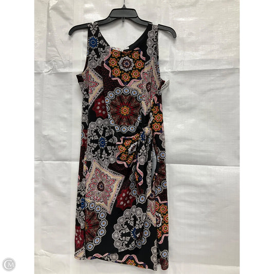 Dress Casual Midi By Robbie Bee In Multi-colored, Size: Petite  M