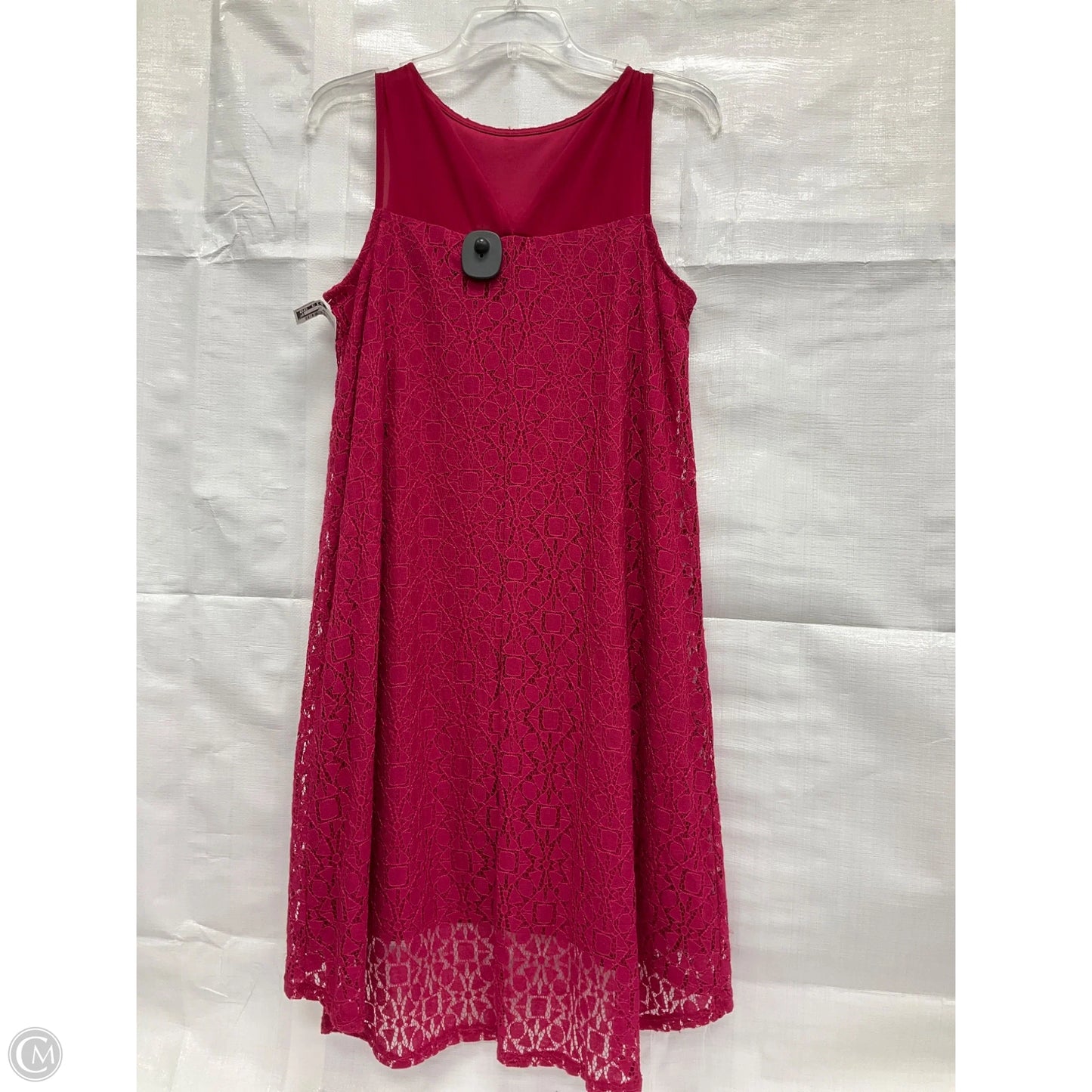 Dress Casual Midi By Apt 9 In Pink, Size: 6
