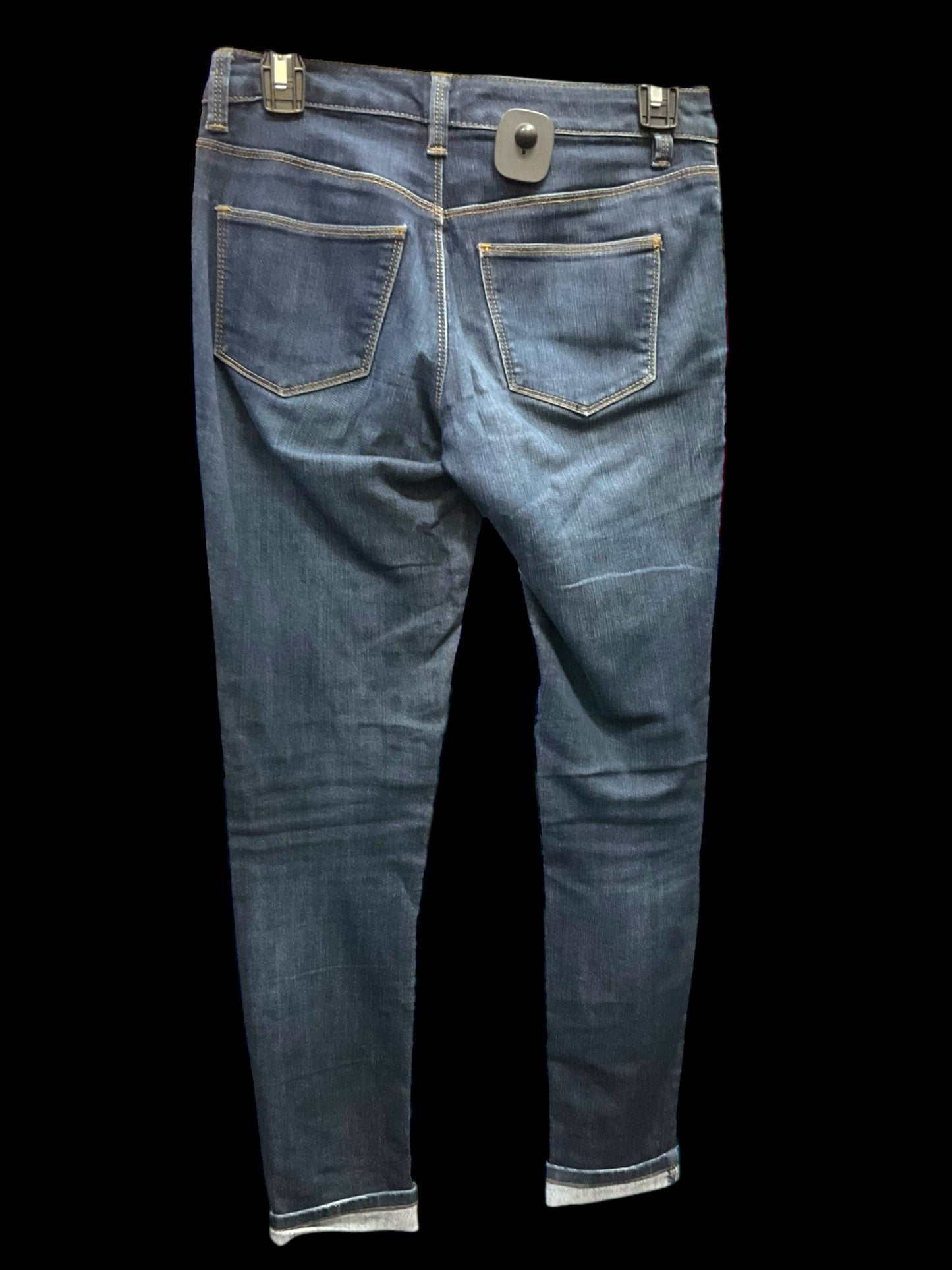 Jeans Skinny By Limited In Blue Denim, Size: 0