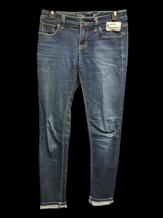 Jeans Skinny By Limited In Blue Denim, Size: 0