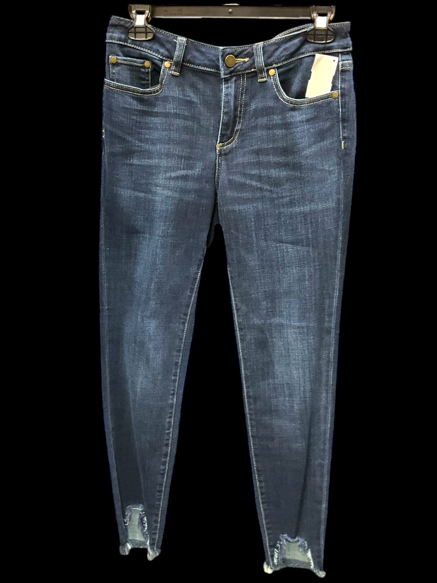 Jeans Skinny By Vince Camuto In Blue Denim, Size: 6