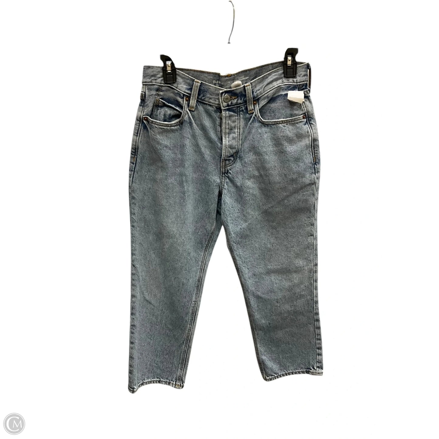 Jeans Straight By Old Navy In Blue Denim, Size: 4