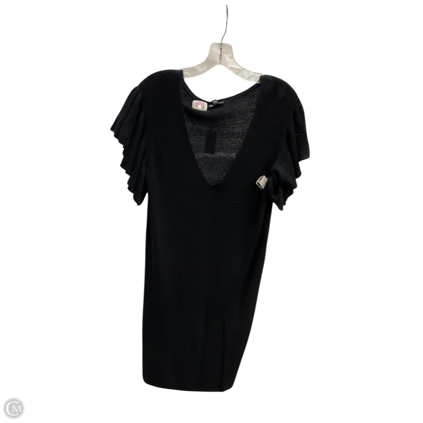 Dress Casual Midi By Express In Black, Size: M