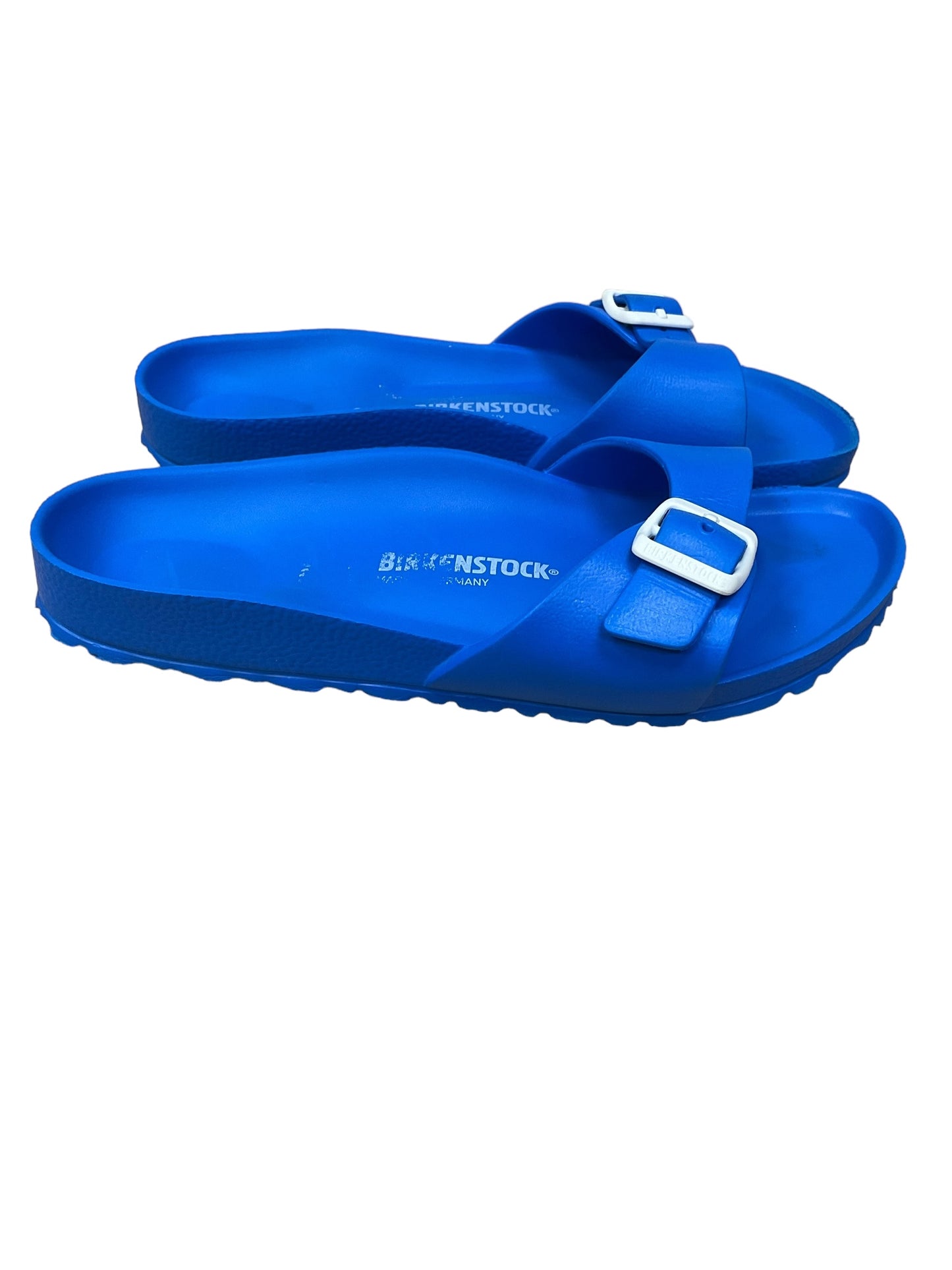 Blue Sandals Flats Birkenstock, Size 6.5