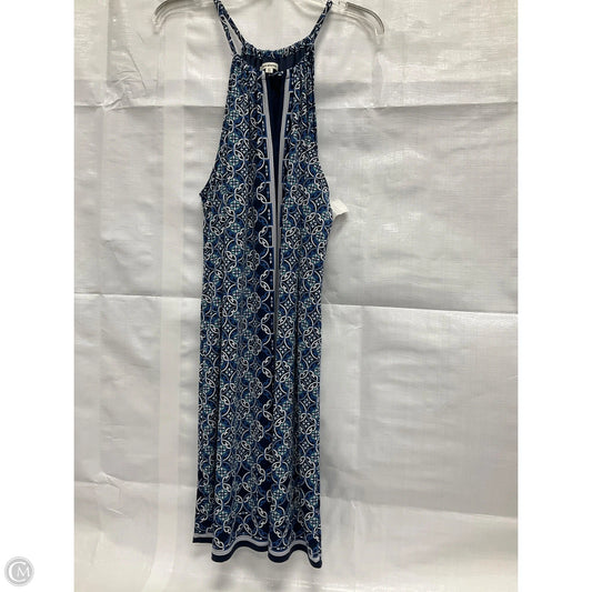 Dress Casual Midi By Max Studio In Blue, Size: Xl