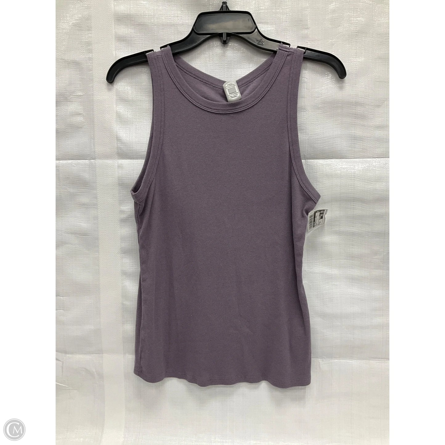 Top Sleeveless Basic By A New Day In Purple, Size: 1x