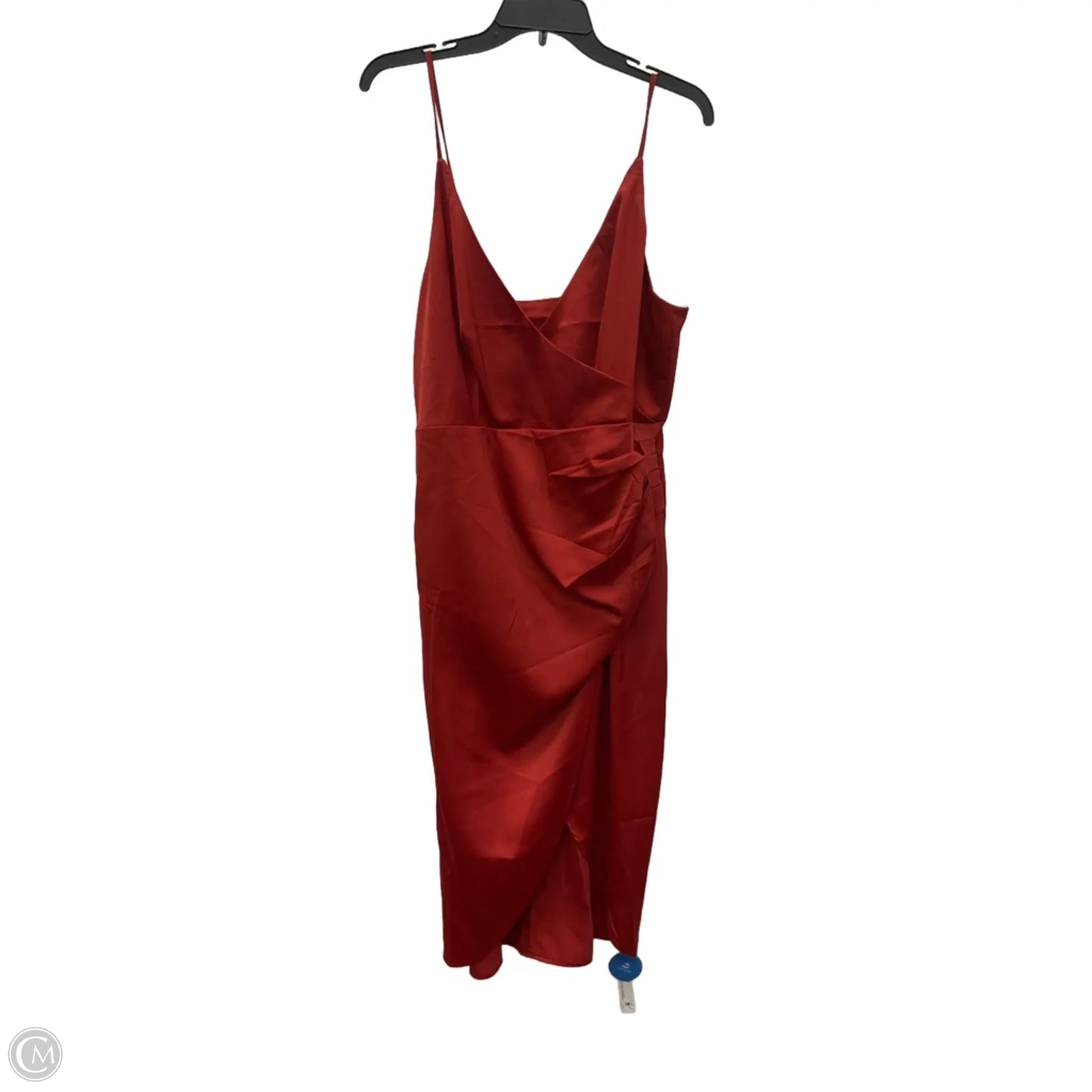Dress Casual Midi By Cupshe In Orange, Size: L