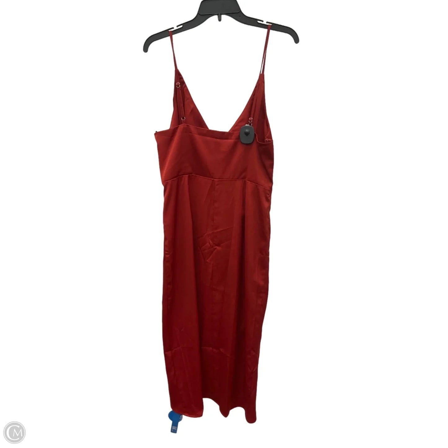 Dress Casual Midi By Cupshe In Orange, Size: L