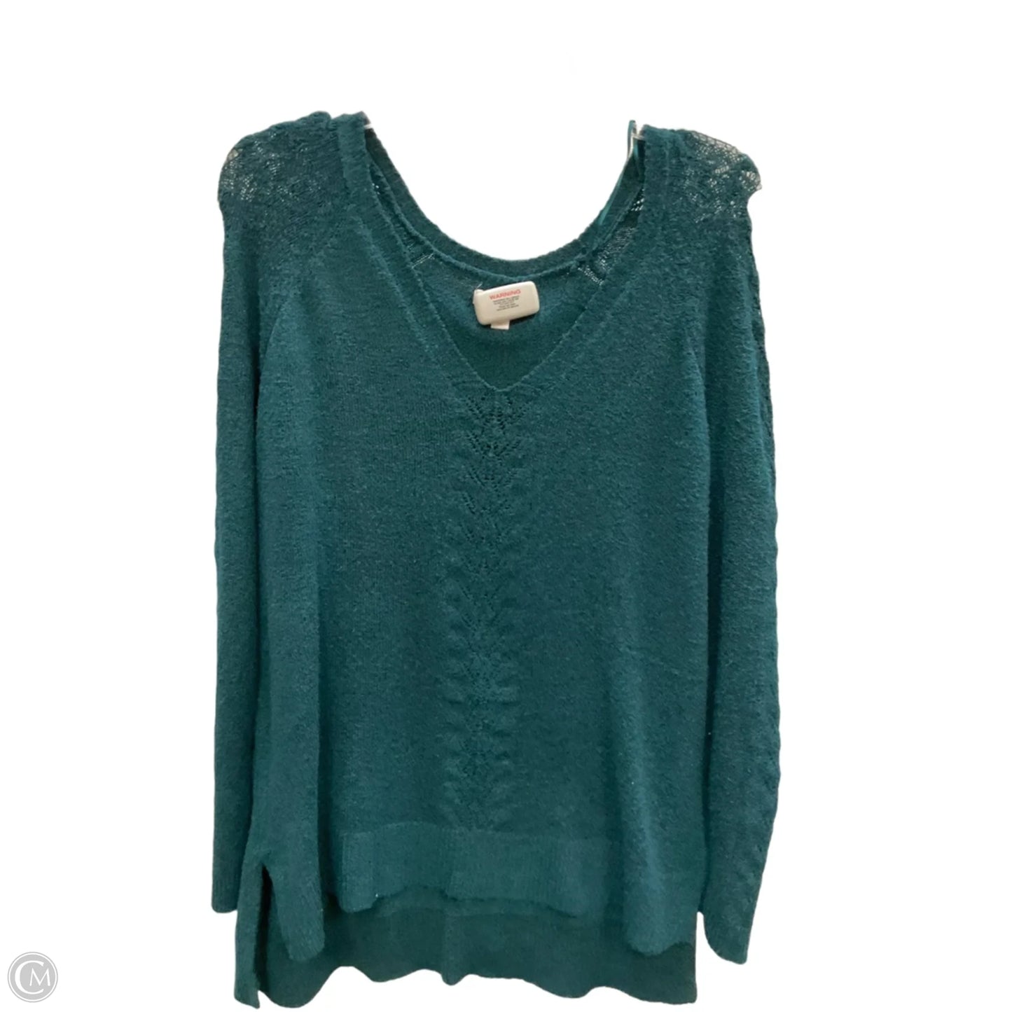 Sweater By Lc Lauren Conrad In Green, Size: L