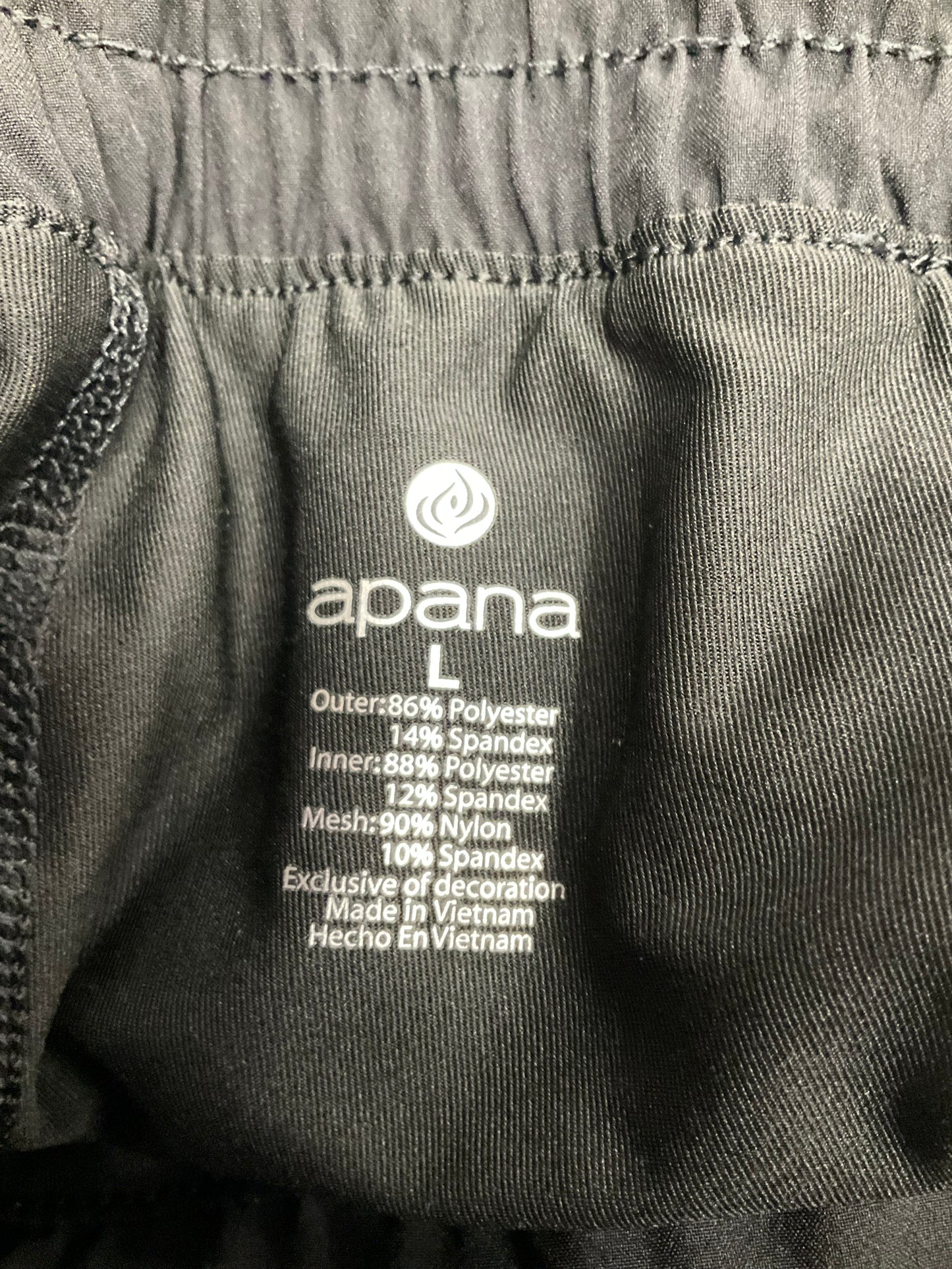 Athletic Shorts By Apana  Size: L