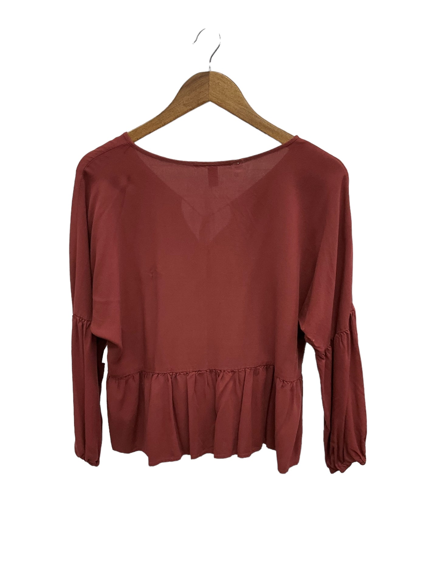 Top Long Sleeve By Chelsea And Violet  Size: L