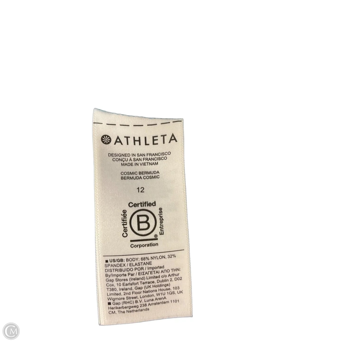 Athletic Shorts By Athleta In Blue, Size: 12